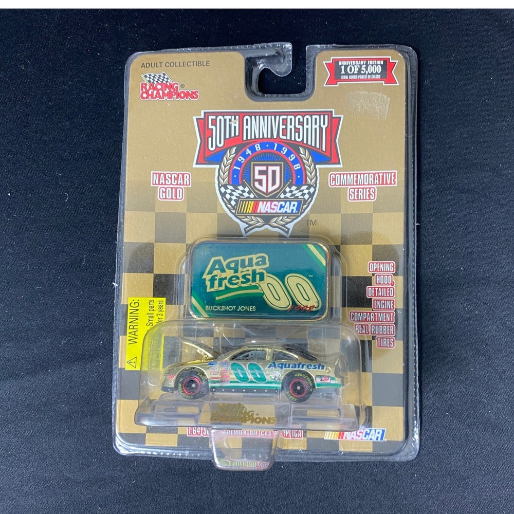 Action‎ Racing Collectables 50th Anniversary NASCAR Aqua Fresh 00 Diecast Car